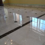 floor reflection Restoring marble, limestone, and slate floors in Northern Ireland