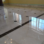 floor reflection Restoring marble, limestone, and slate floors in Northern Ireland